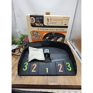 Chip And Putt Automatic Ball Return 1980s Practice System by 19th Hole- NOS